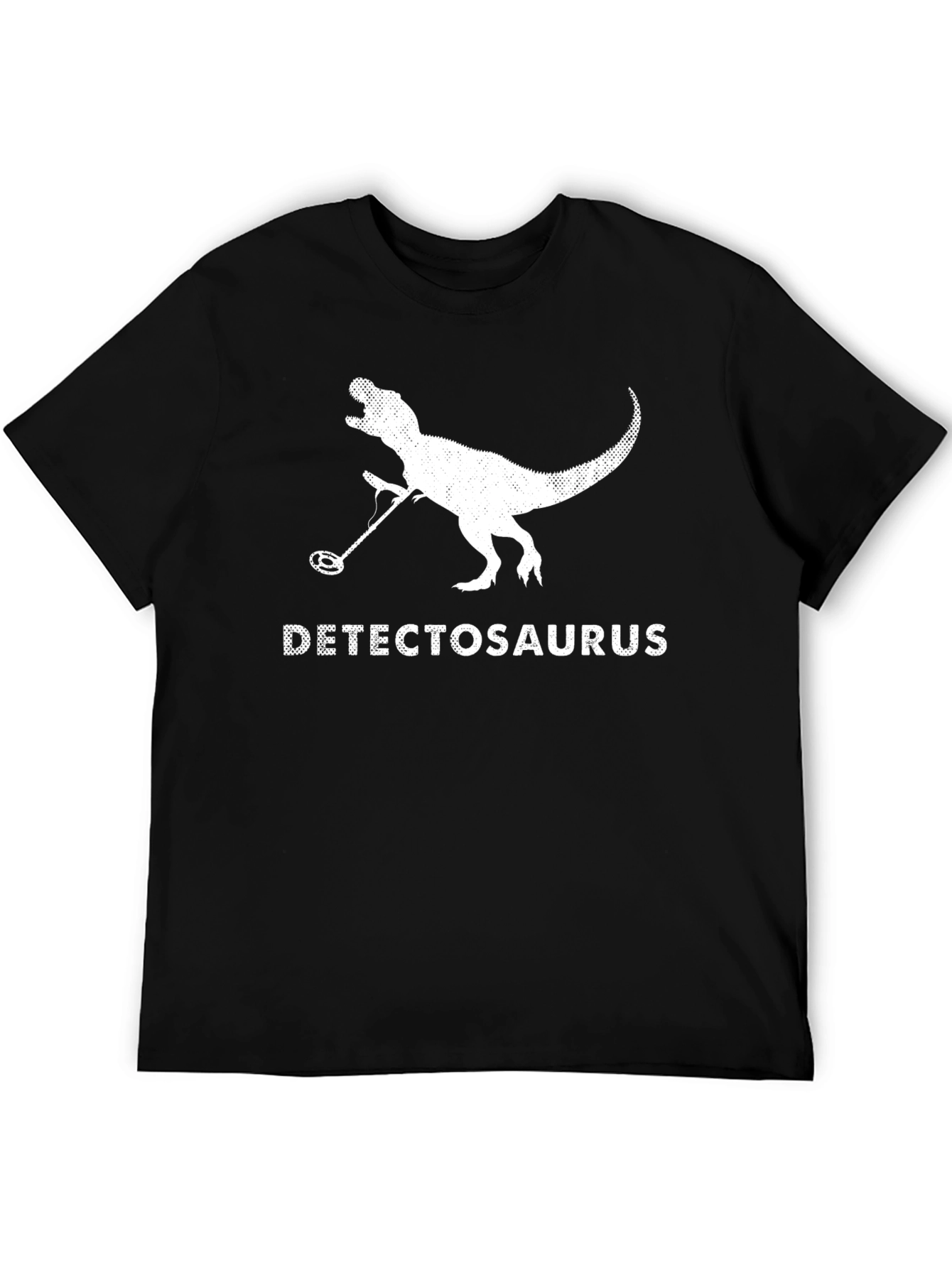 Detectosaurus T-Shirt - Funny Dinosaur Metal Detector Tee