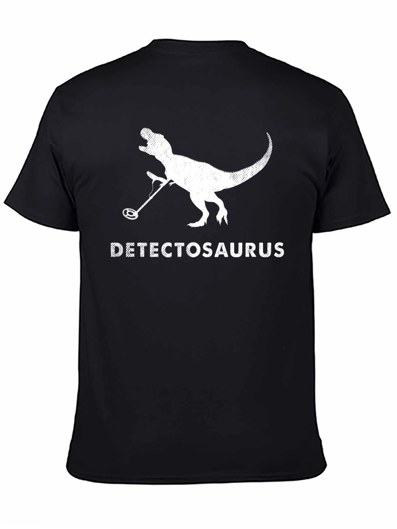 Detectosaurus T-Shirt - Funny Dinosaur Metal Detector Tee