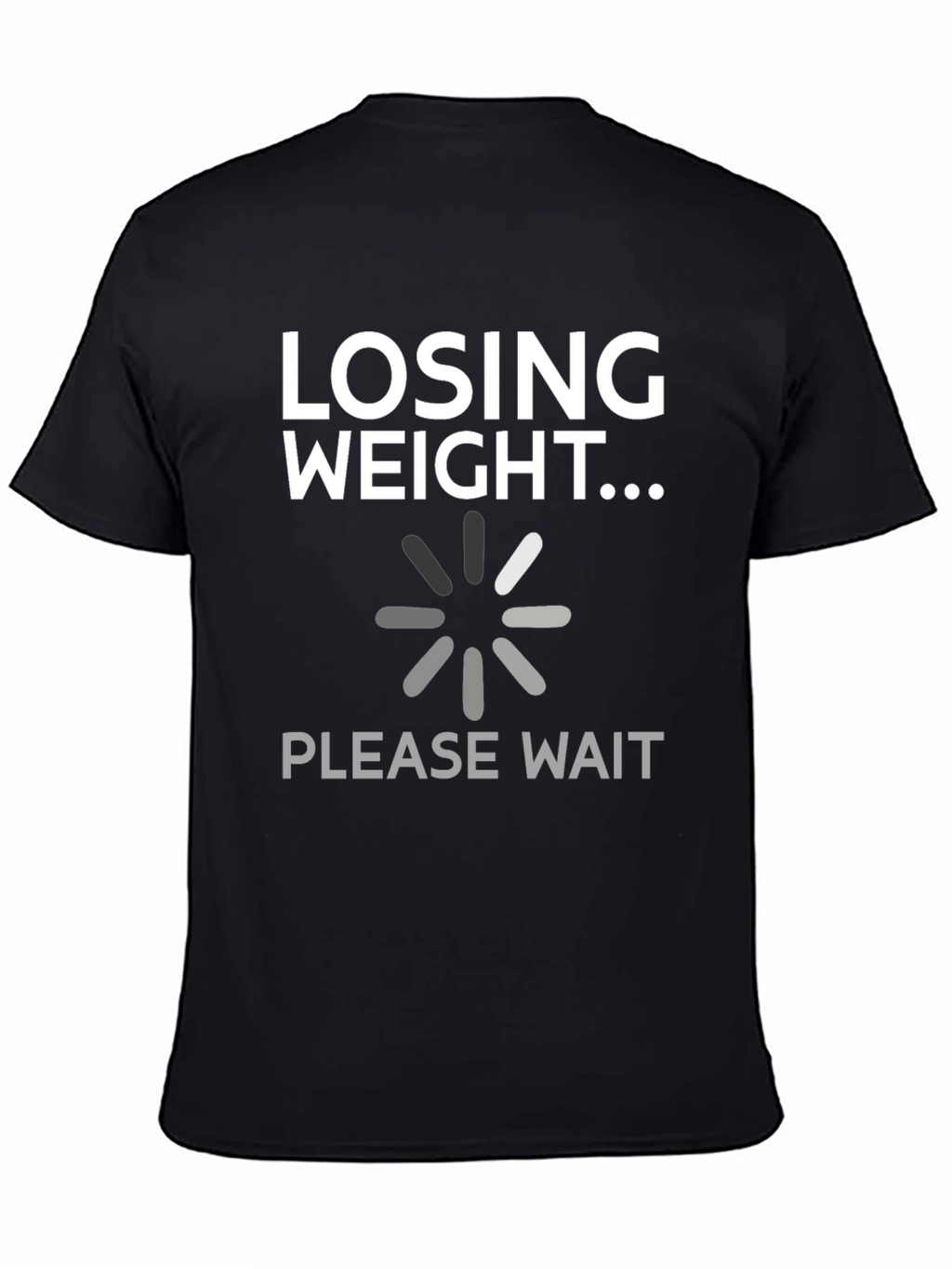 Losing Weight Funny Graphic Tee Shirt