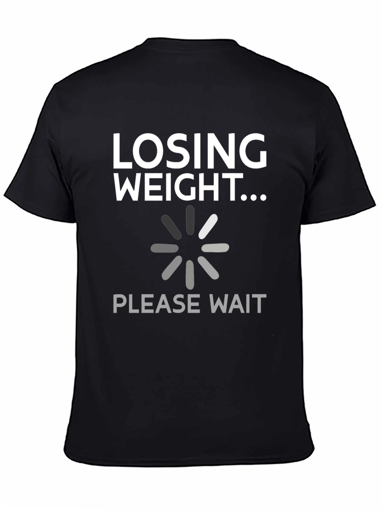 Losing Weight Funny Graphic Tee Shirt