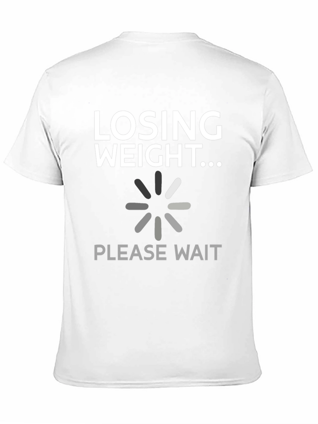 Losing Weight Funny Graphic Tee Shirt