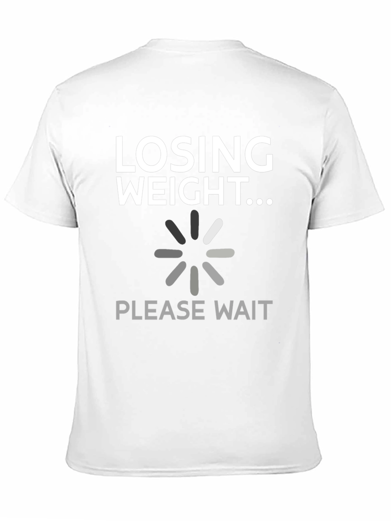 Losing Weight Funny Graphic Tee Shirt