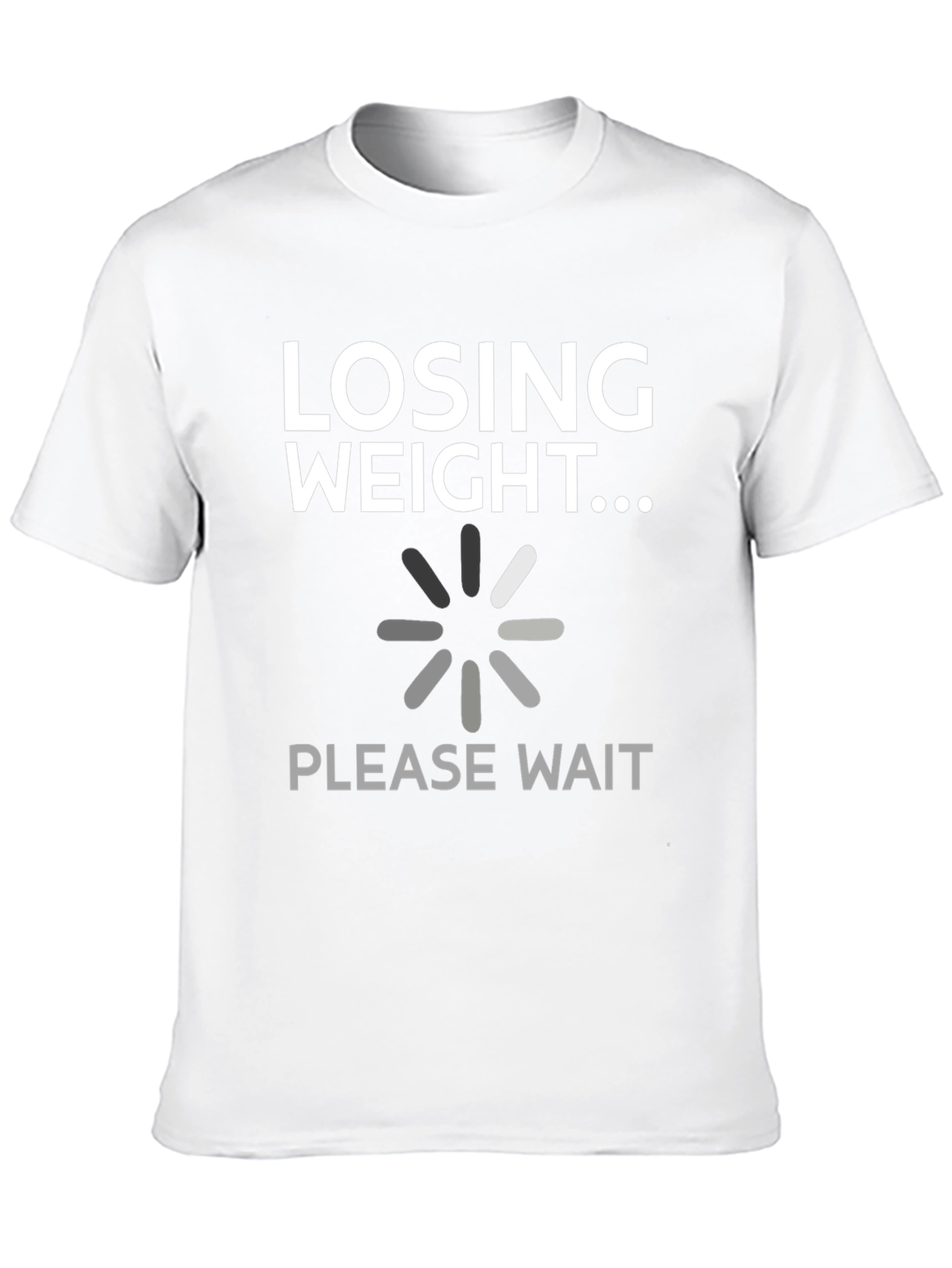 Losing Weight Funny Graphic Tee Shirt