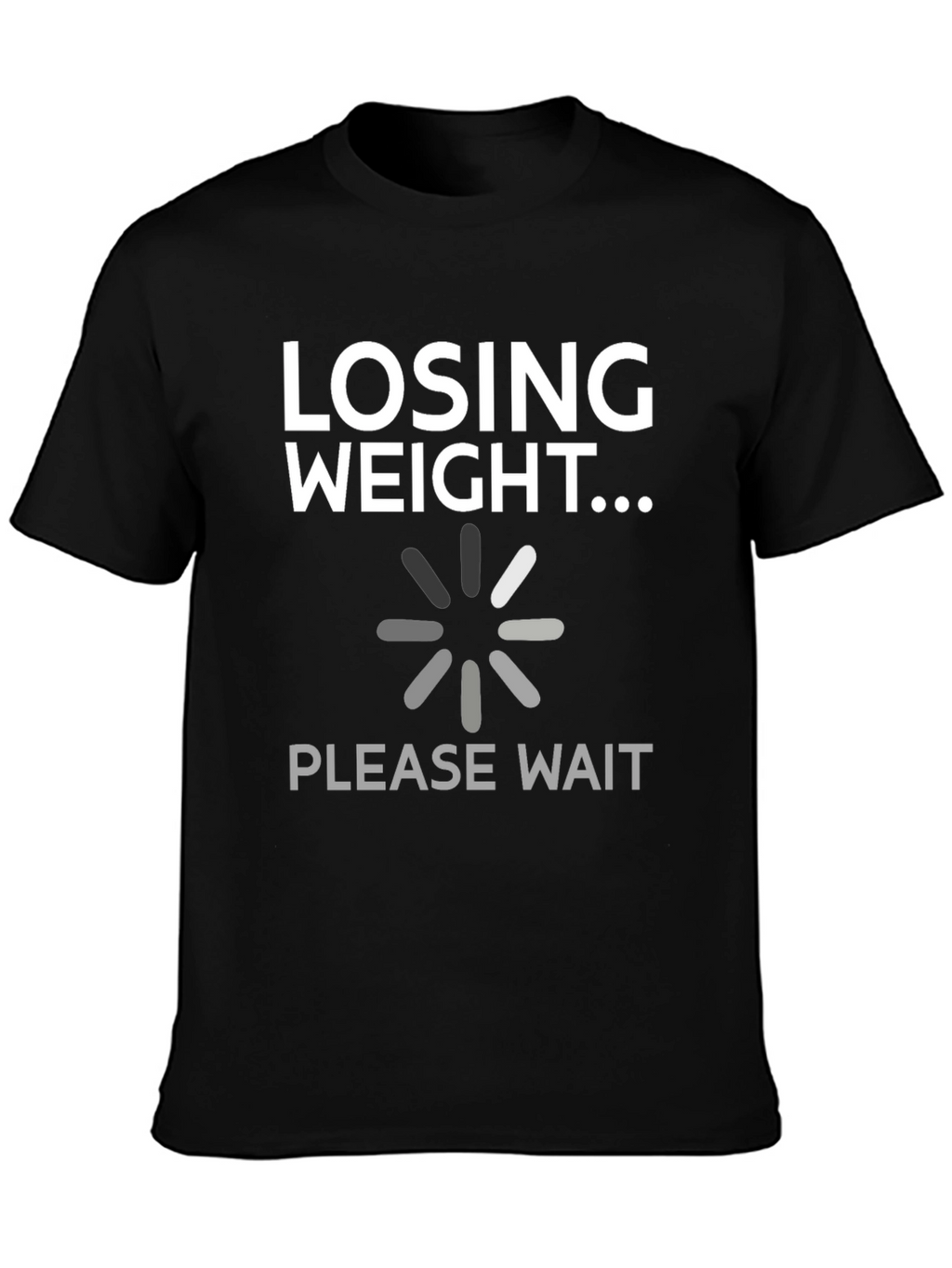 Losing Weight Funny Graphic Tee Shirt