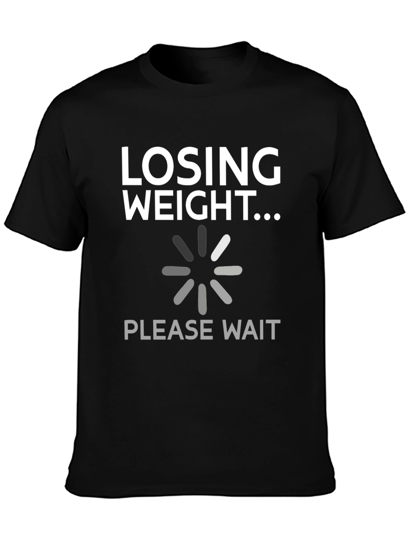 Losing Weight Funny Graphic Tee Shirt