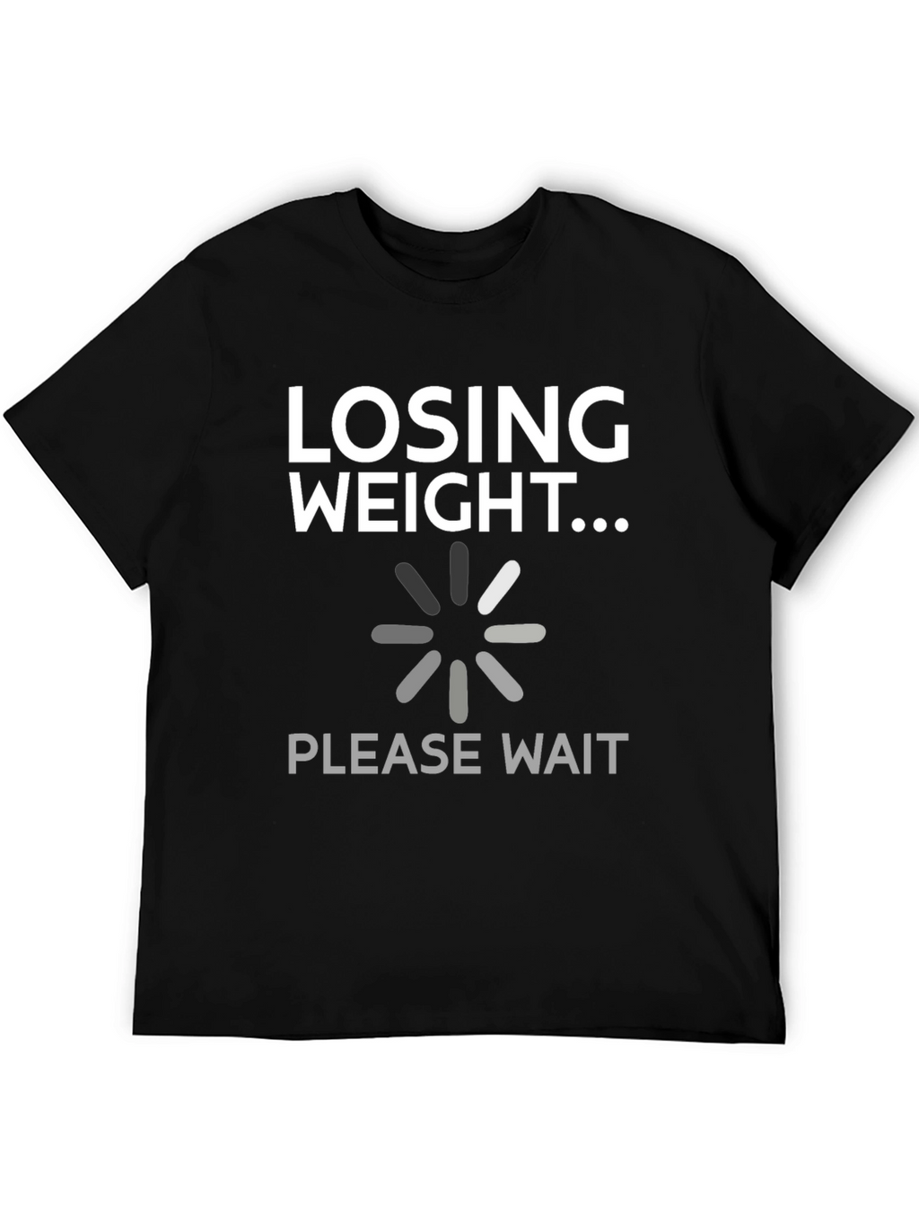 Losing Weight Funny Graphic Tee Shirt