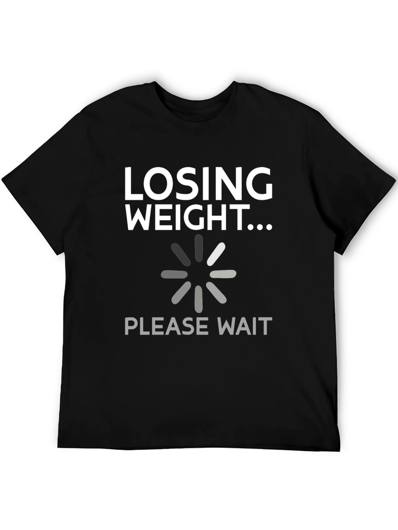 Losing Weight Funny Graphic Tee Shirt