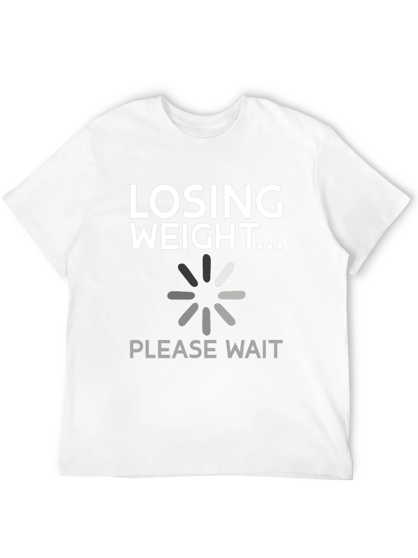 Losing Weight Funny Graphic Tee Shirt