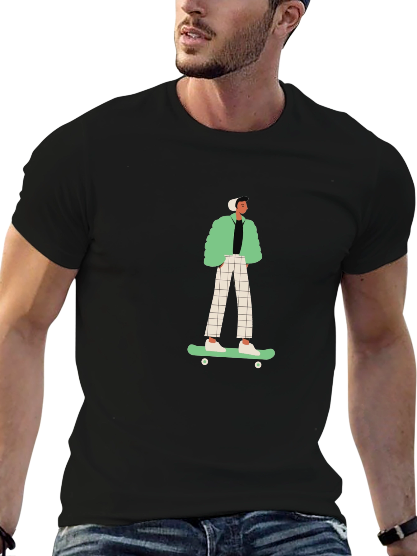 Cool Skater Graphic Tee