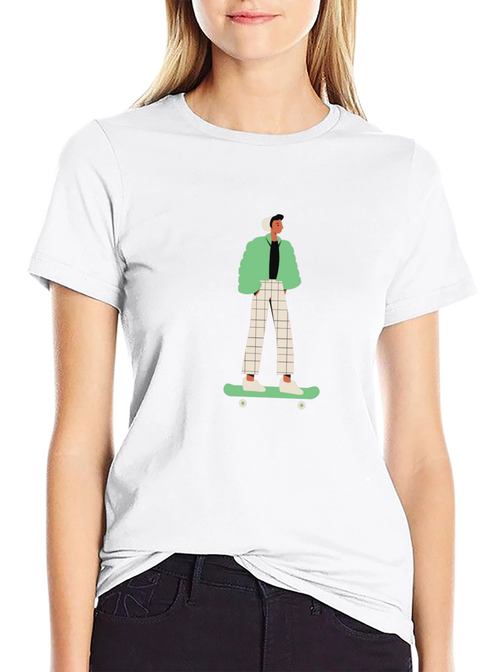 Cool Skater Graphic Tee