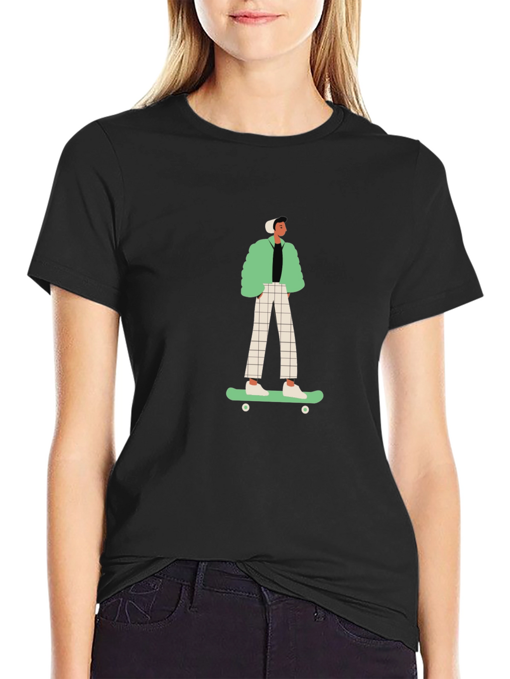 Cool Skater Graphic Tee