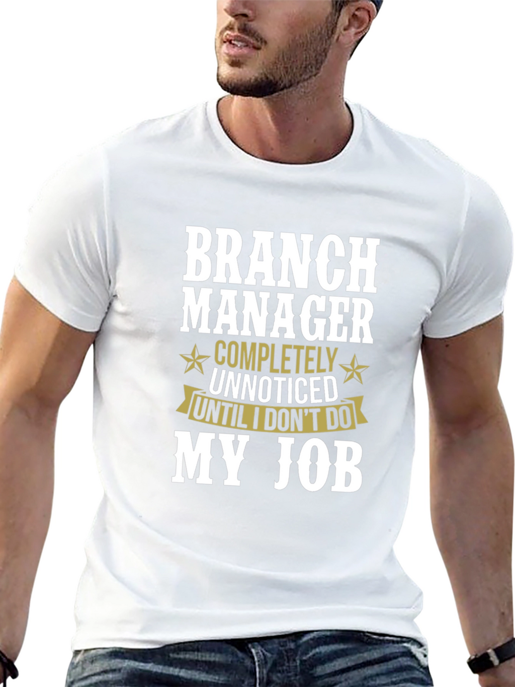 Branch Manager Funny T-Shirt Gift Idea