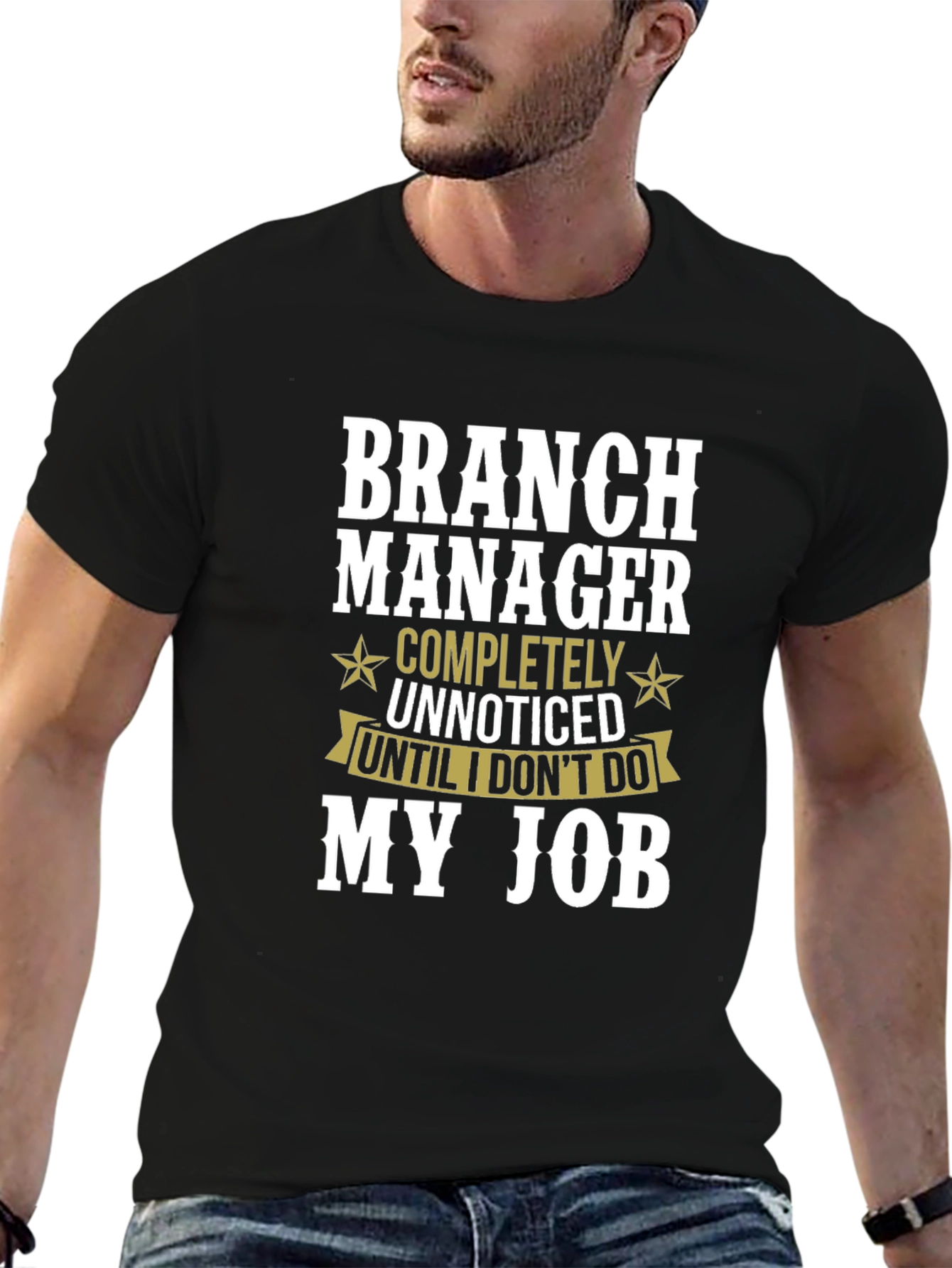 Branch Manager Funny T-Shirt Gift Idea
