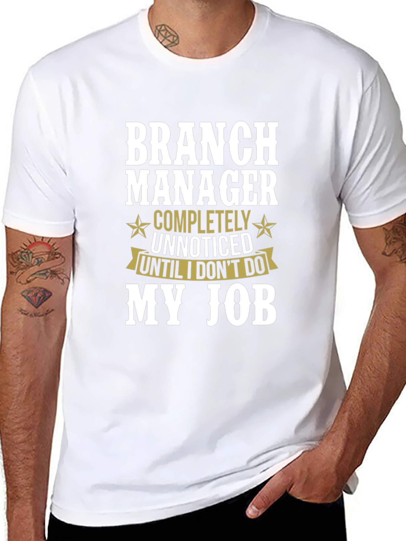 Branch Manager Funny T-Shirt Gift Idea