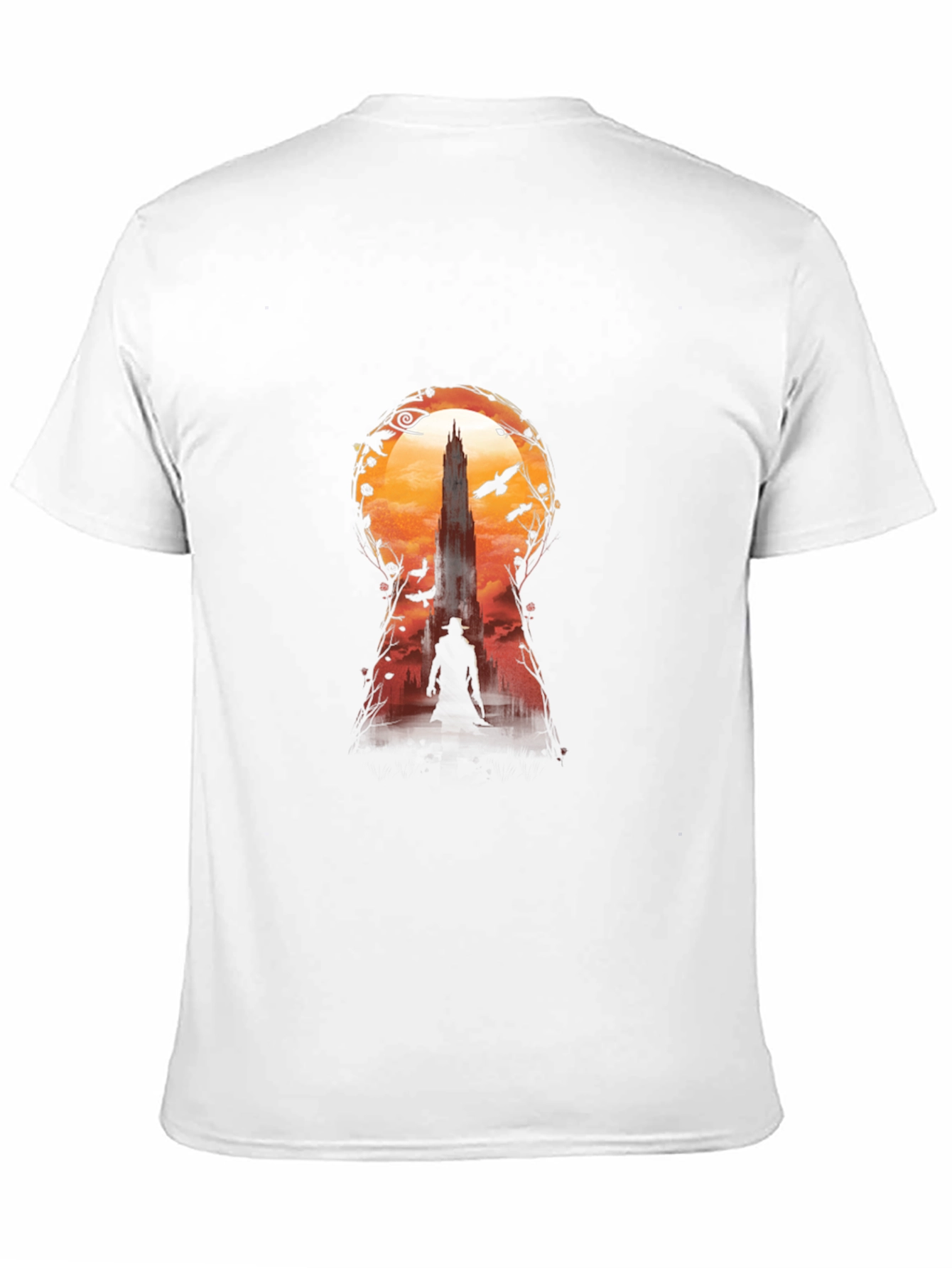 Dark Tower Keyhole Graphic Tee - Black