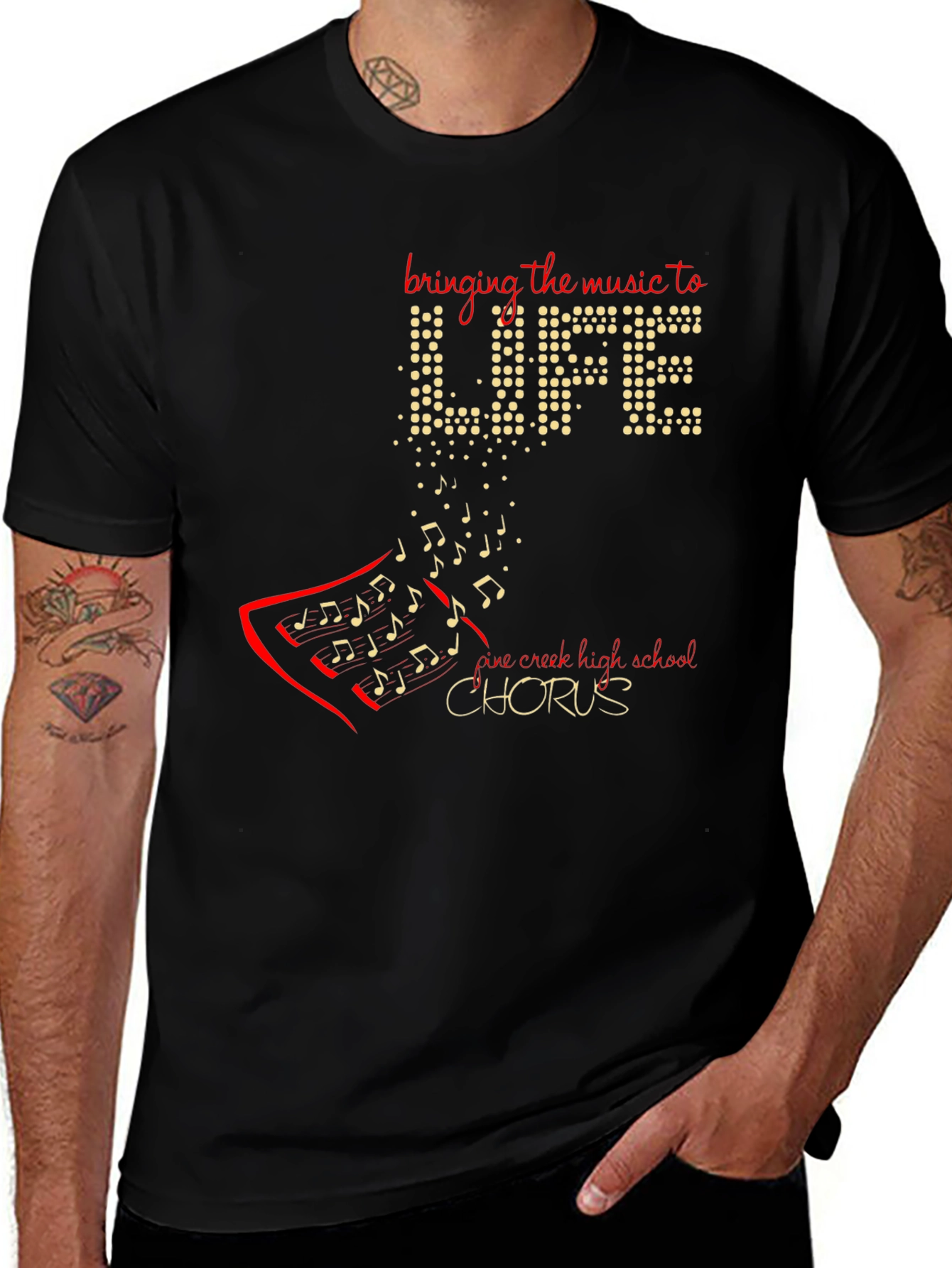 Bring The Music To Life Chorus T-Shirt
