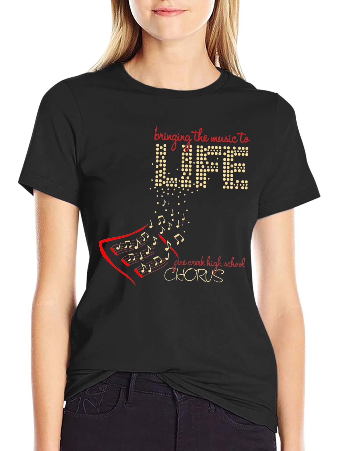 Bring The Music To Life Chorus T-Shirt