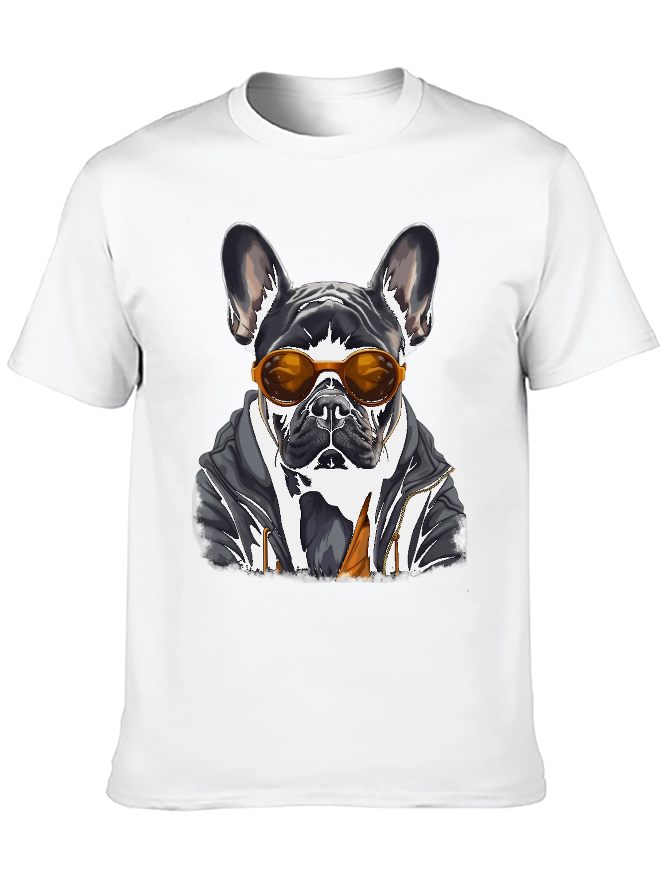 Cool Dog T-Shirt - French Bulldog Graphic Tee