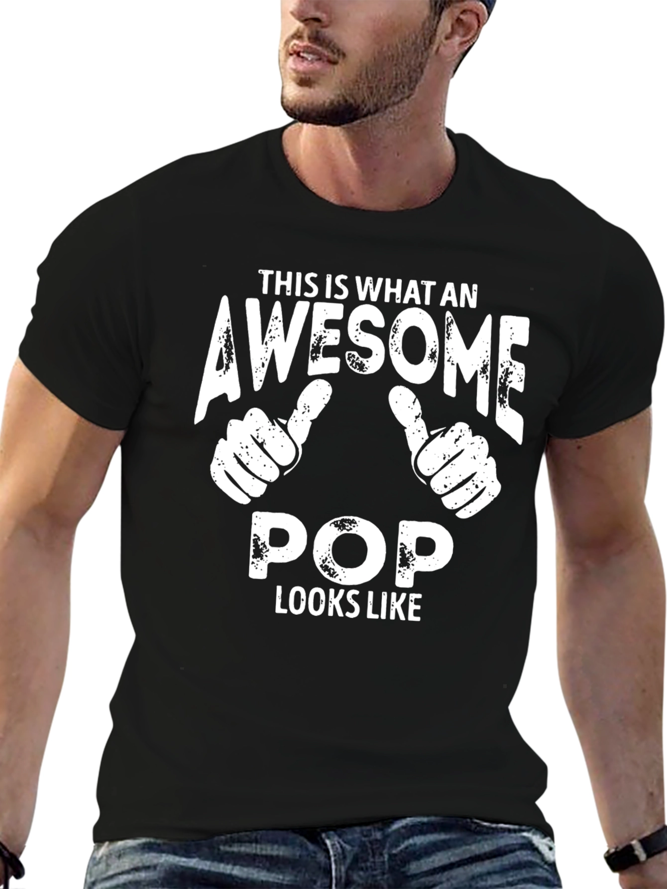 Awesome Pop T-Shirt - Best Grandpa Ever!