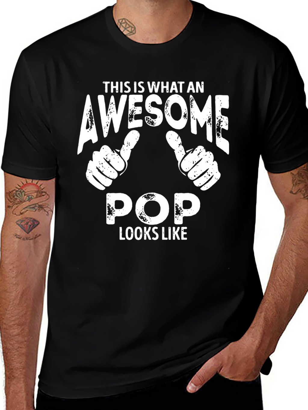 Awesome Pop T-Shirt - Best Grandpa Ever!