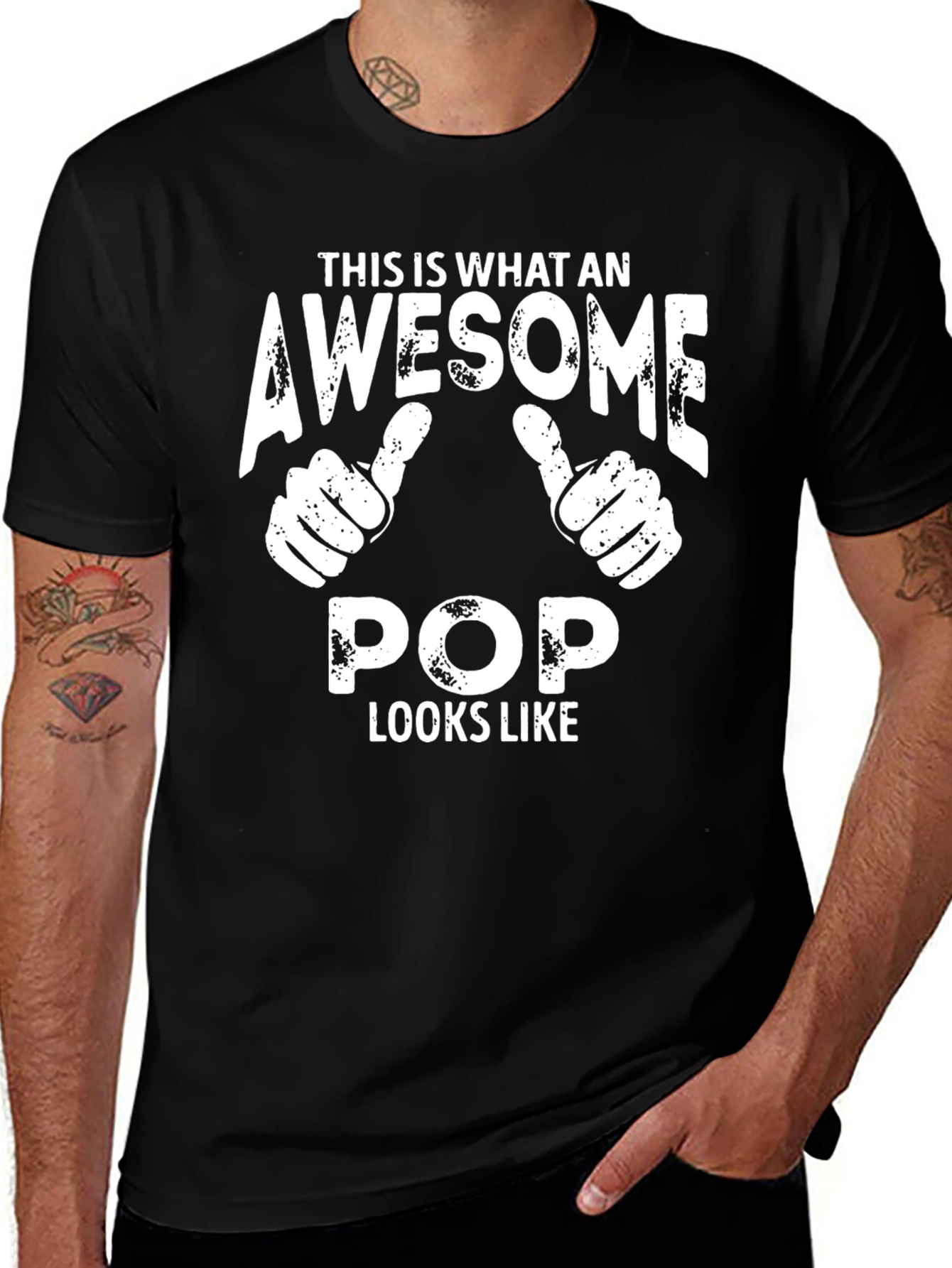 Awesome Pop T-Shirt - Best Grandpa Ever!