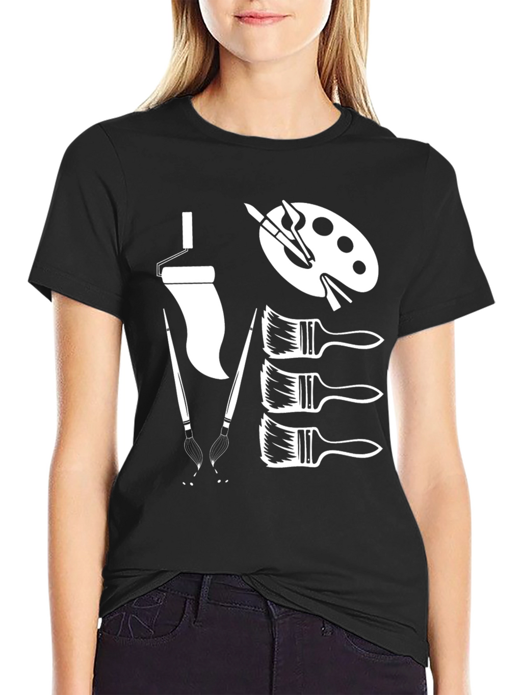 Artists Tools Graphic Tee - Creative Design