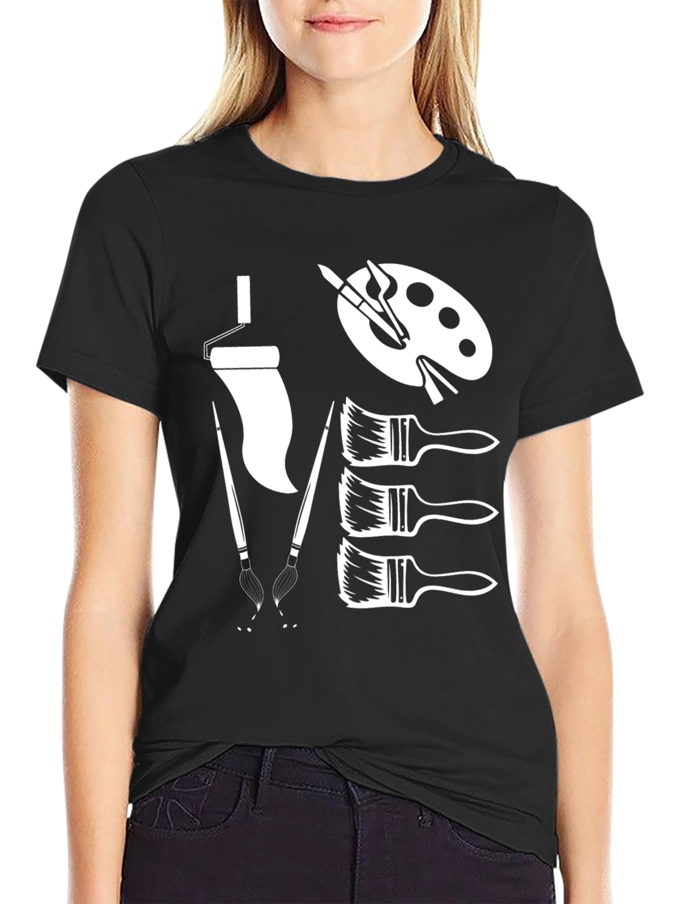 Artists Tools Graphic Tee - Creative Design