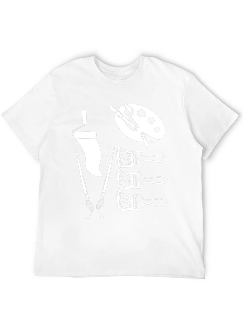 Artists Tools Graphic Tee - Creative Design