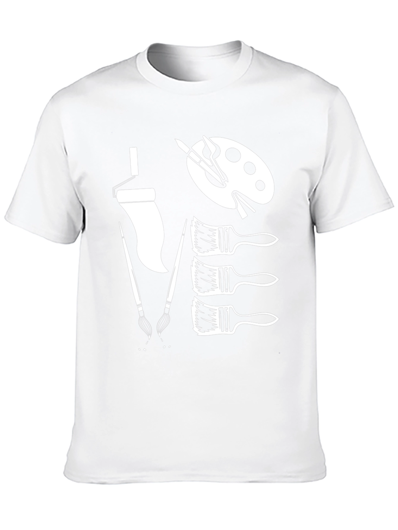 Artists Tools Graphic Tee - Creative Design