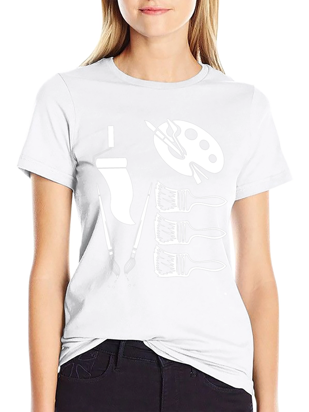 Artists Tools Graphic Tee - Creative Design