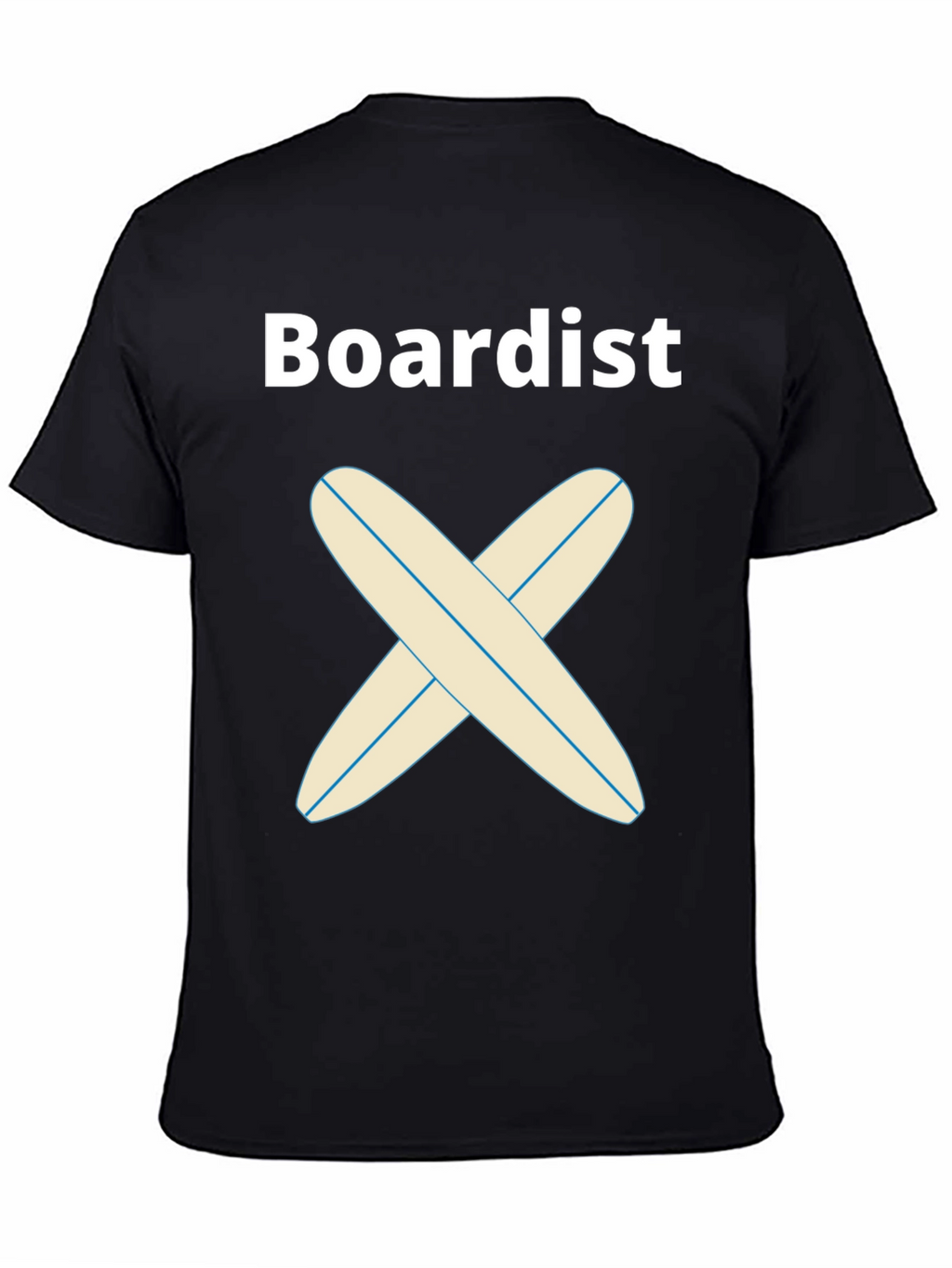 Boardist Surfboard Tee - Casual Graphic T-Shirt