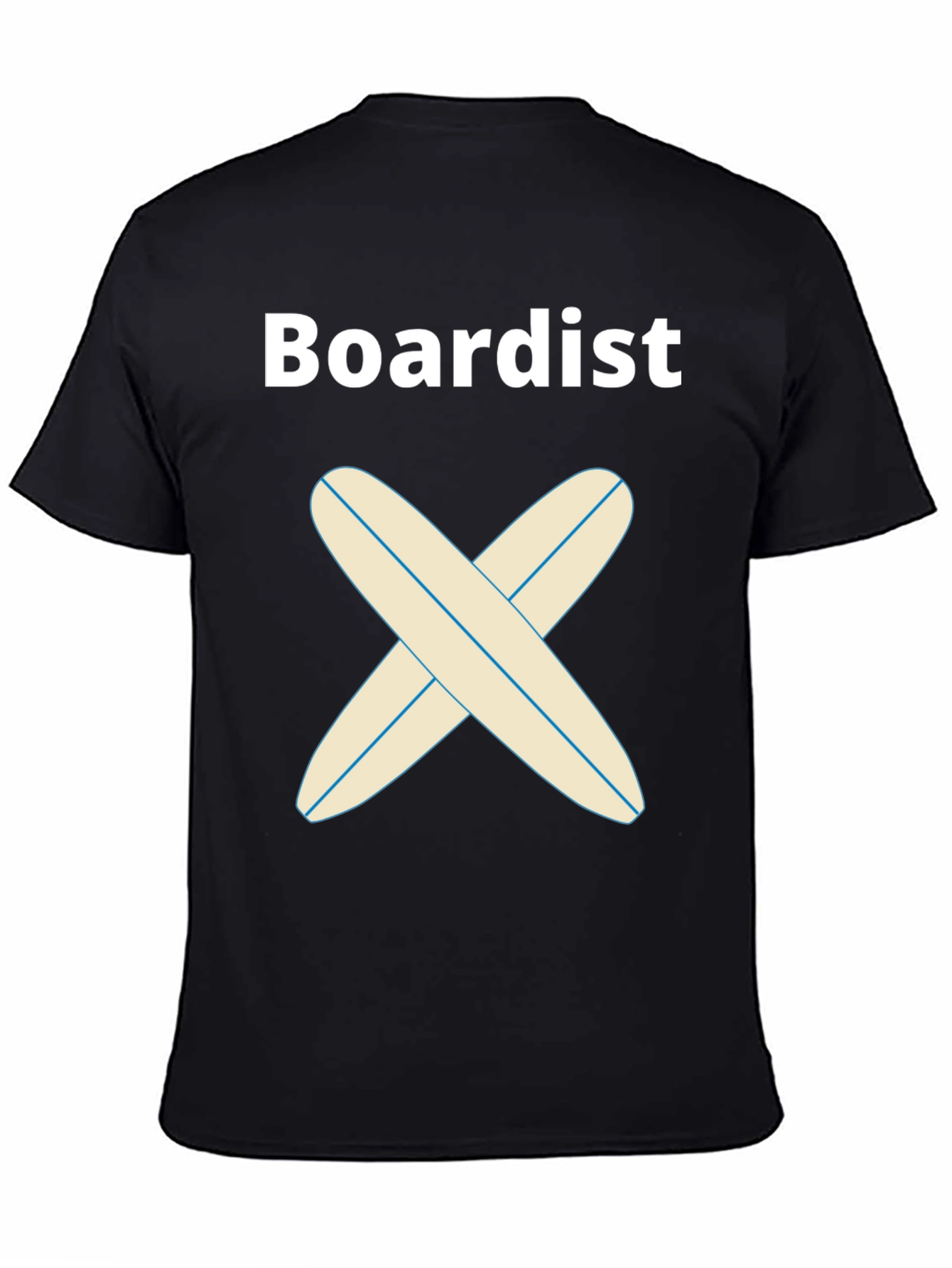 Boardist Surfboard Tee - Casual Graphic T-Shirt