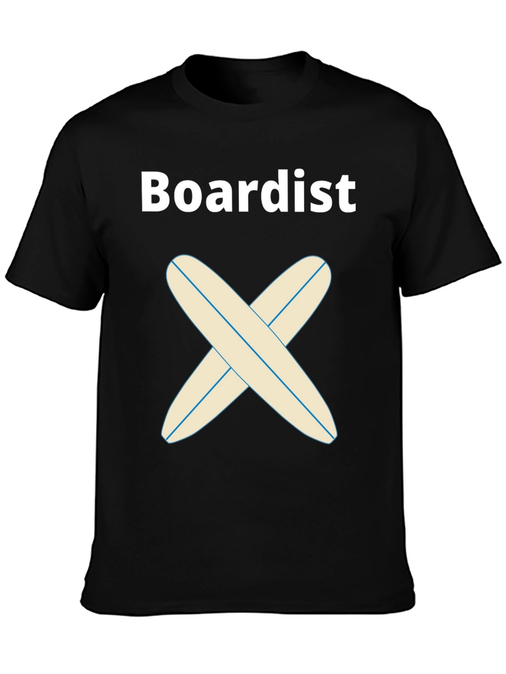 Boardist Surfboard Tee - Casual Graphic T-Shirt