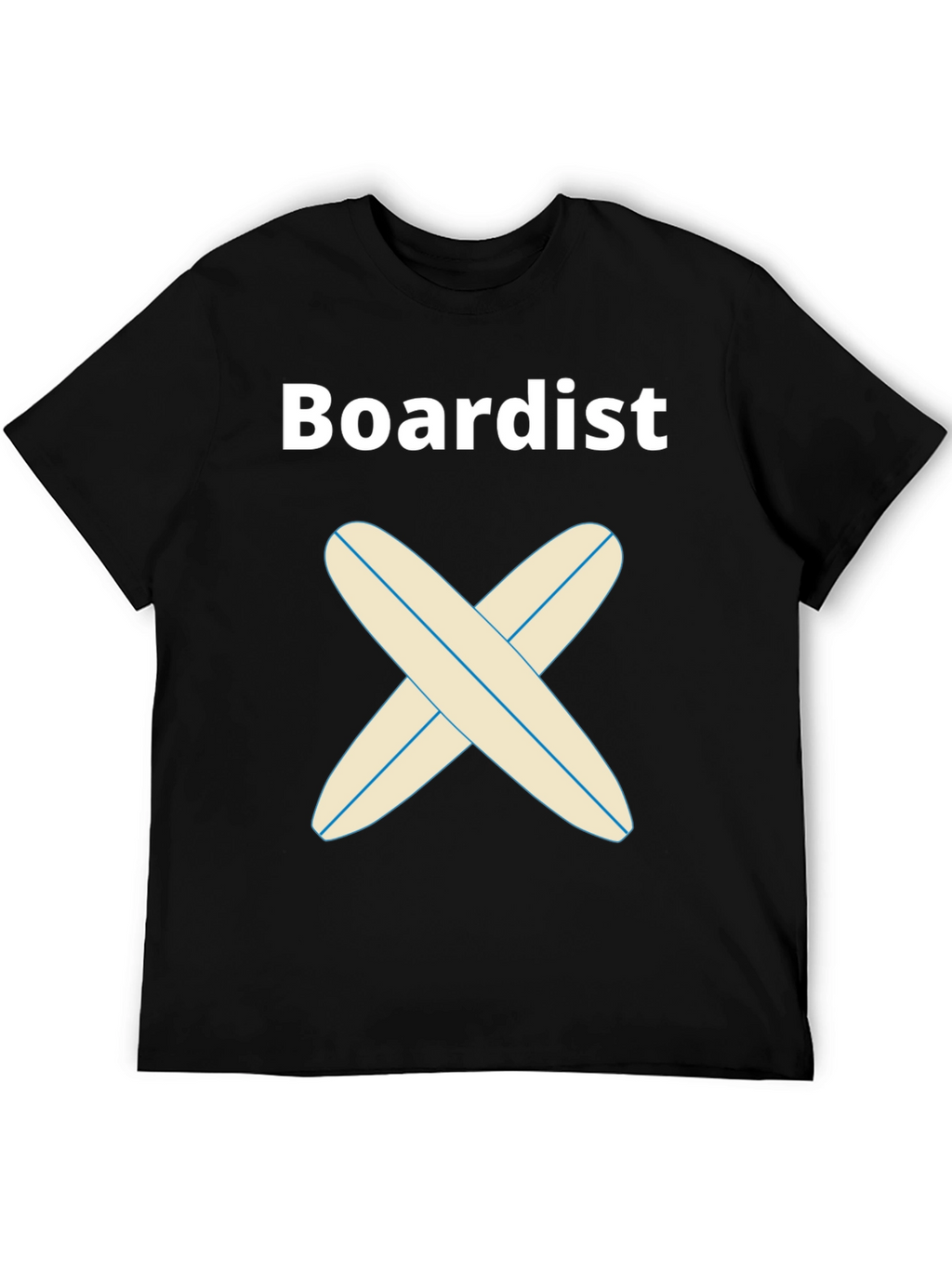 Boardist Surfboard Tee - Casual Graphic T-Shirt