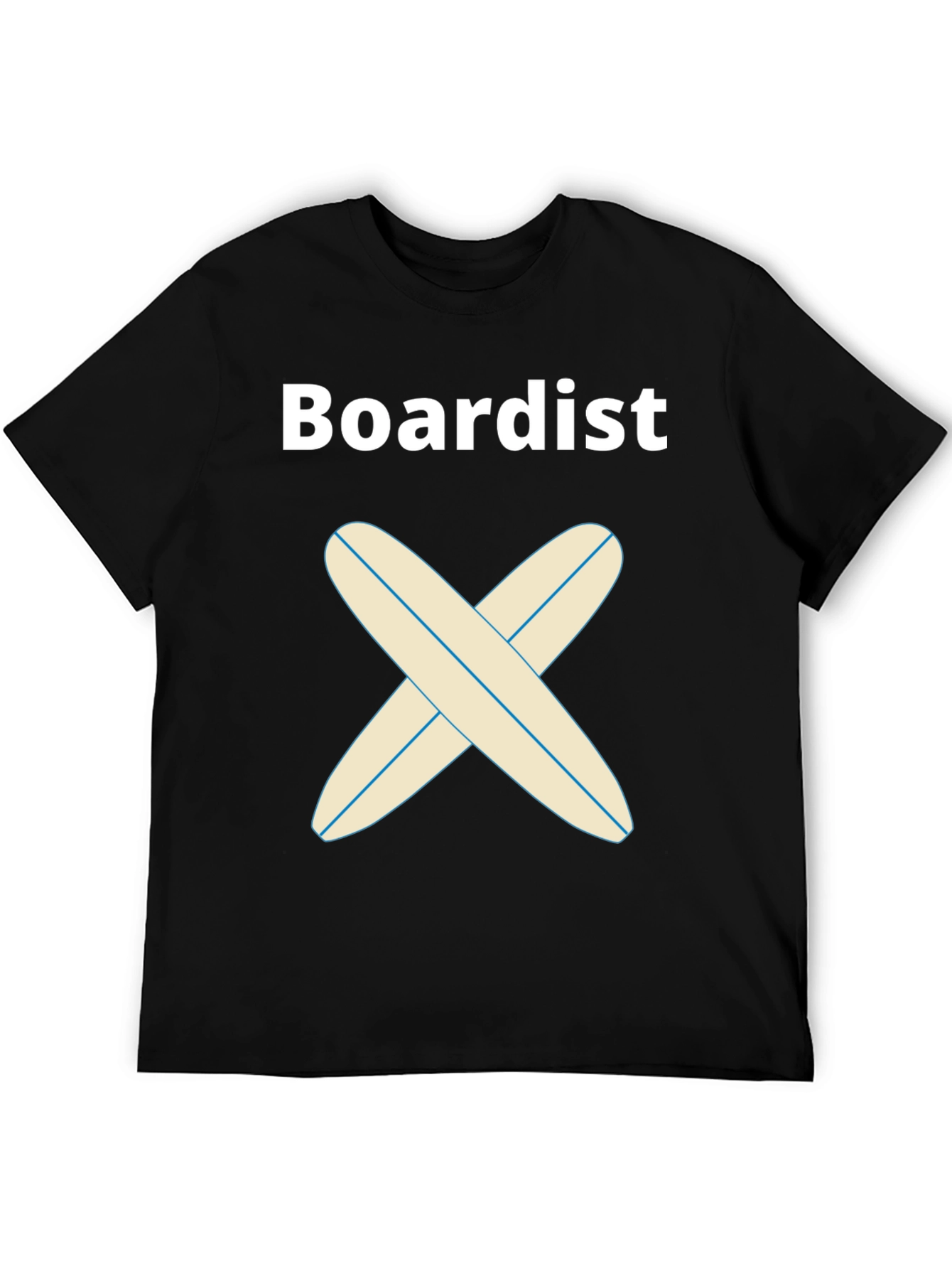 Boardist Surfboard Tee - Casual Graphic T-Shirt