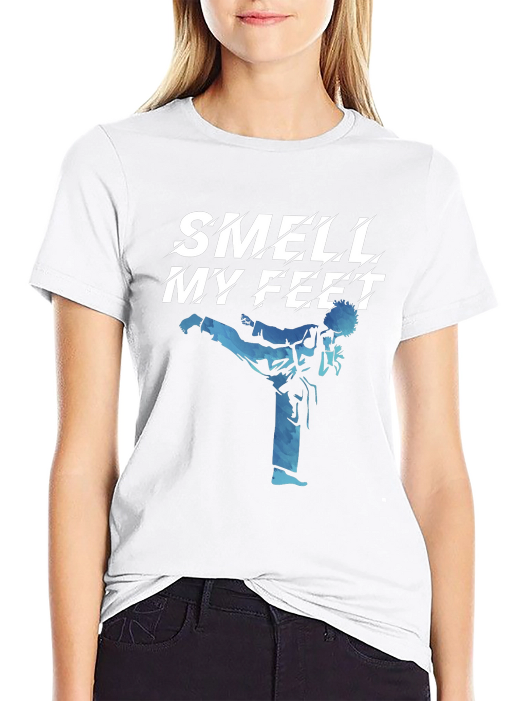 Smell My Feet Martial Arts Graphic Tee