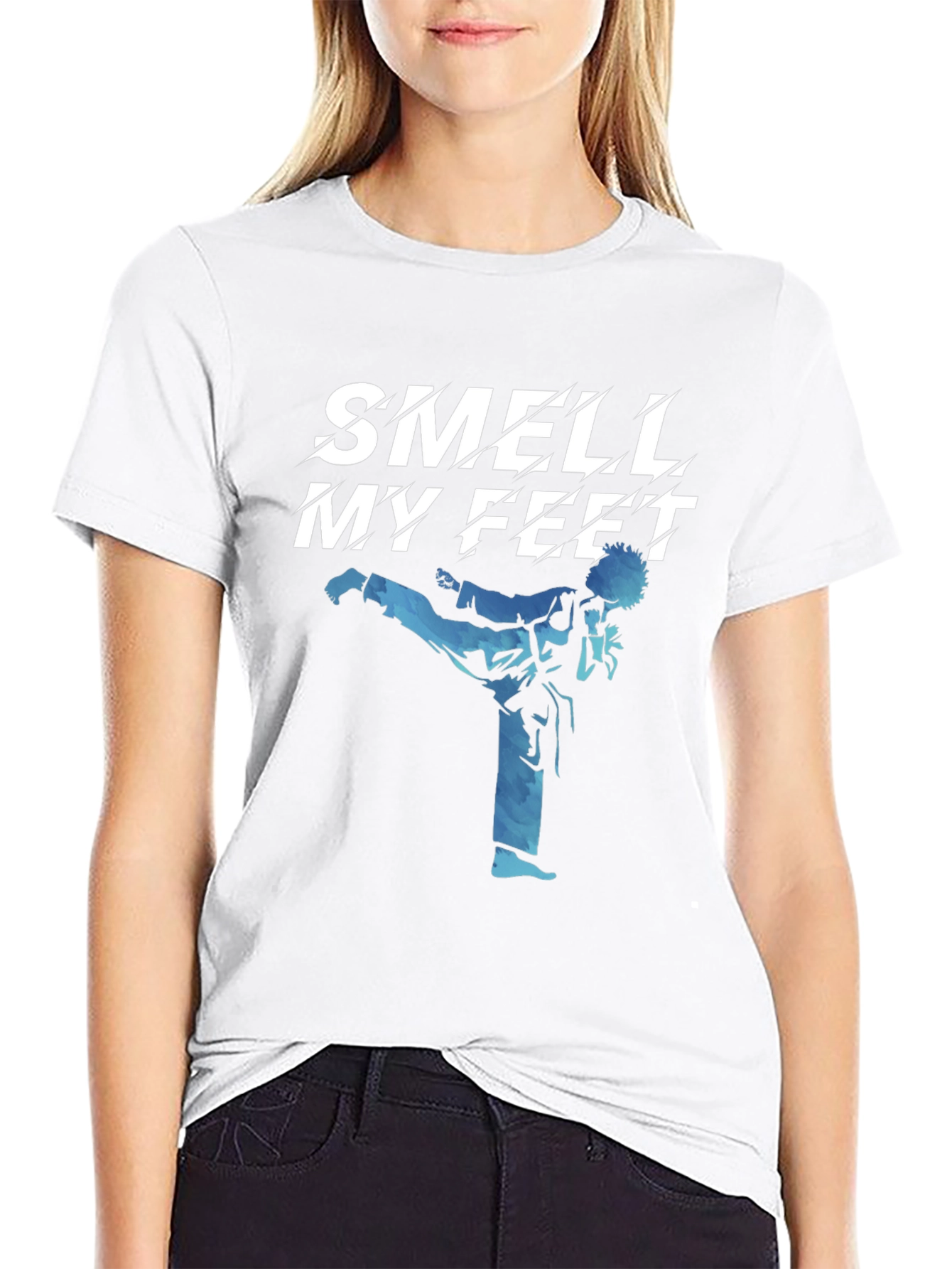 Smell My Feet Martial Arts Graphic Tee