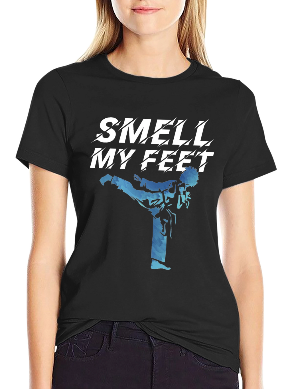 Smell My Feet Martial Arts Graphic Tee