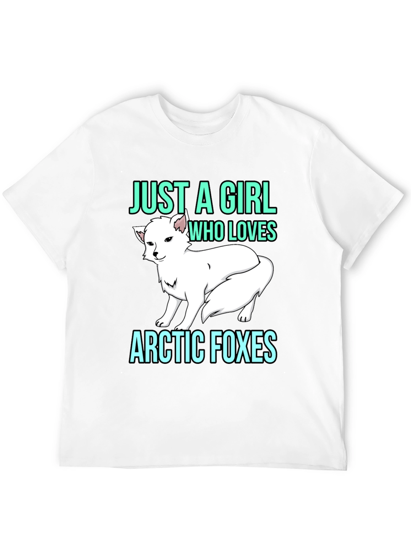 Arctic Fox Lover T-Shirt - Girls Style