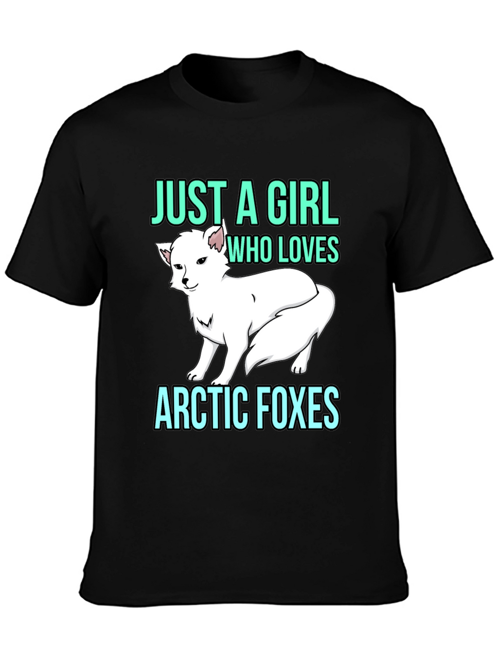 Arctic Fox Lover T-Shirt - Girls Style