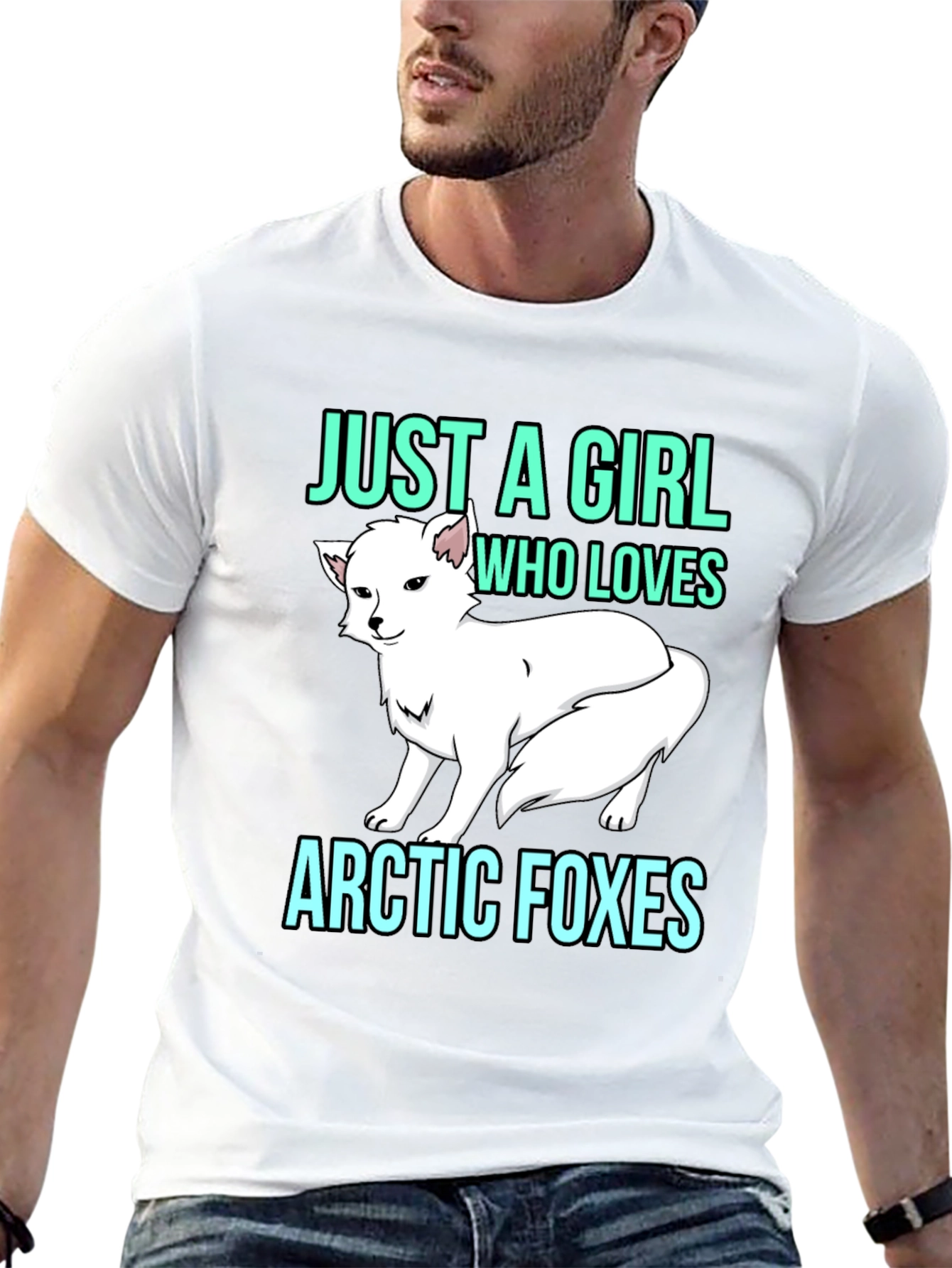 Arctic Fox Lover T-Shirt - Girls Style