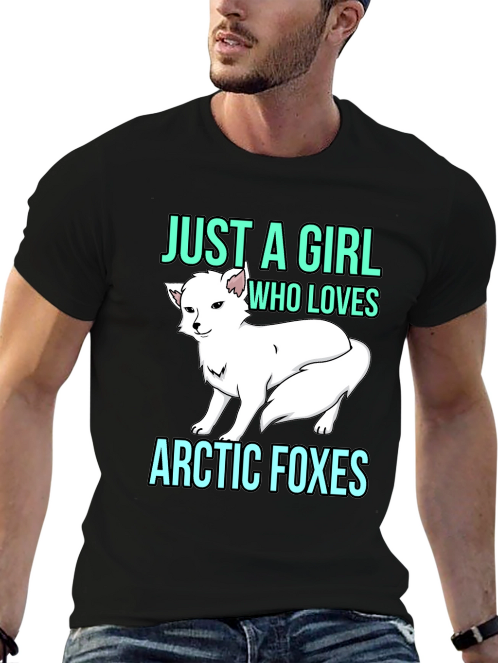 Arctic Fox Lover T-Shirt - Girls Style
