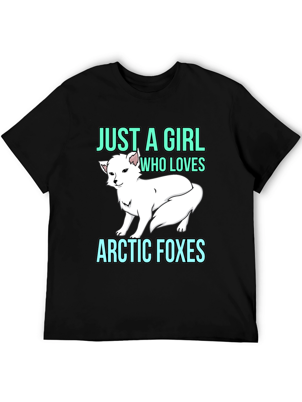 Arctic Fox Lover T-Shirt - Girls Style