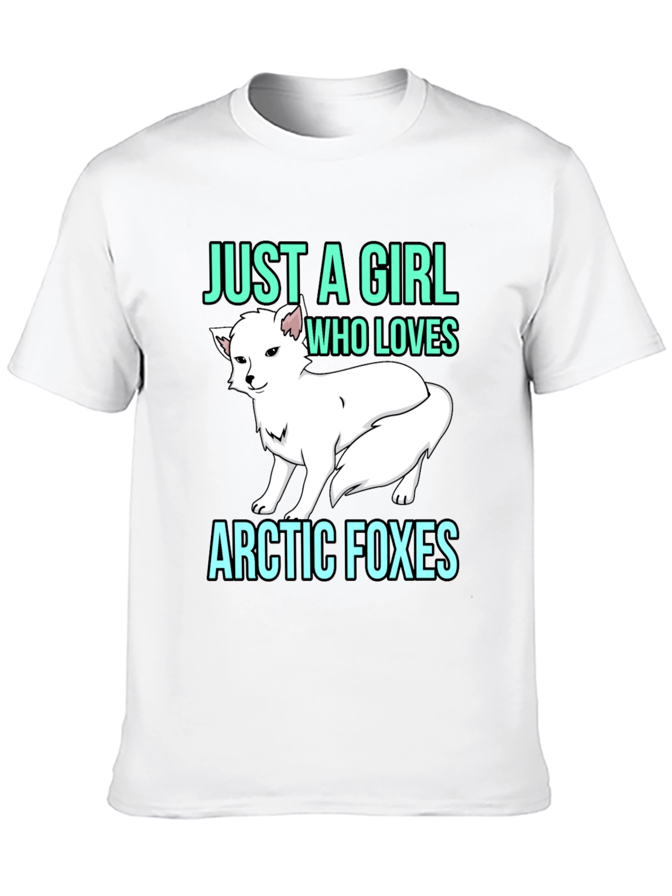 Arctic Fox Lover T-Shirt - Girls Style