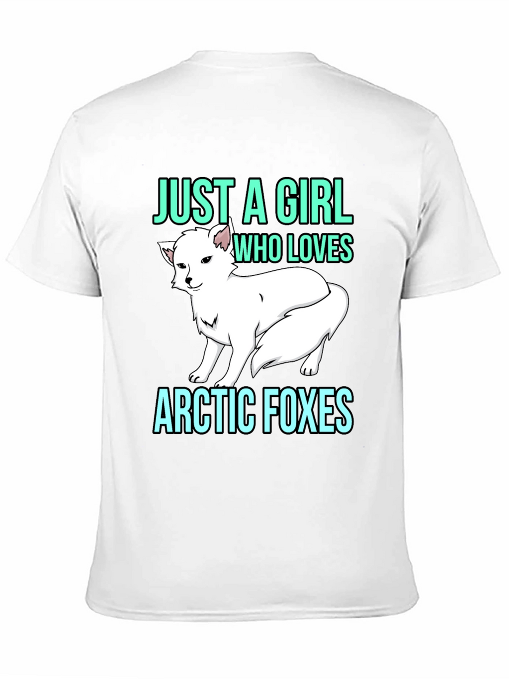 Arctic Fox Lover T-Shirt - Girls Style