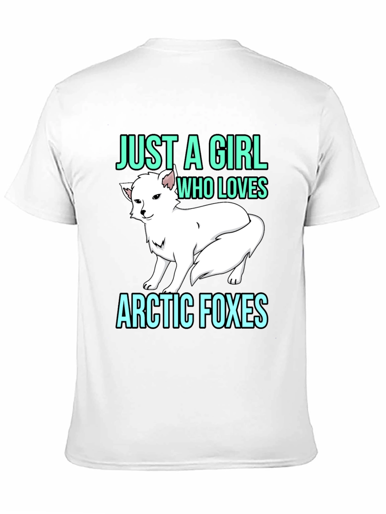 Arctic Fox Lover T-Shirt - Girls Style