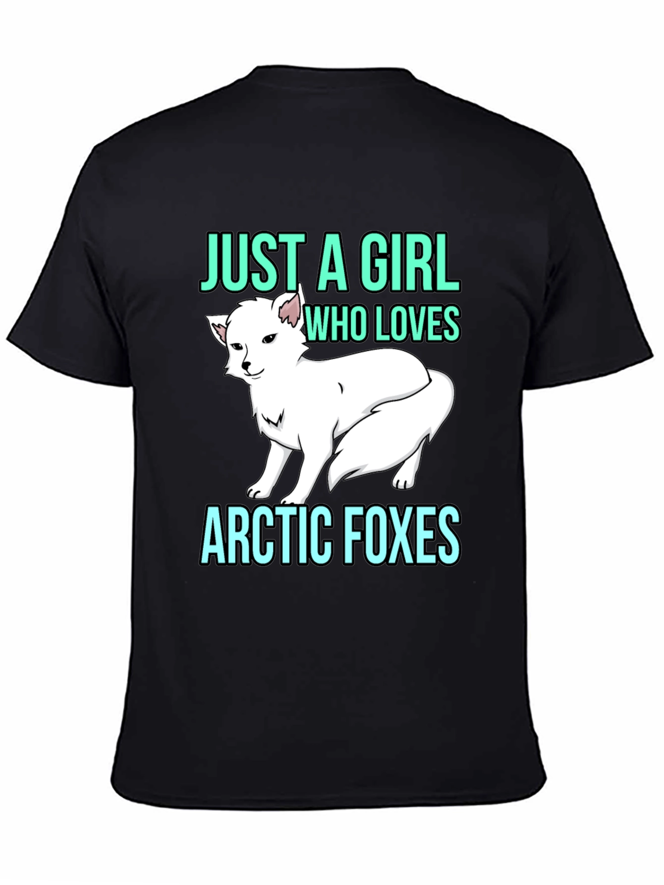 Arctic Fox Lover T-Shirt - Girls Style