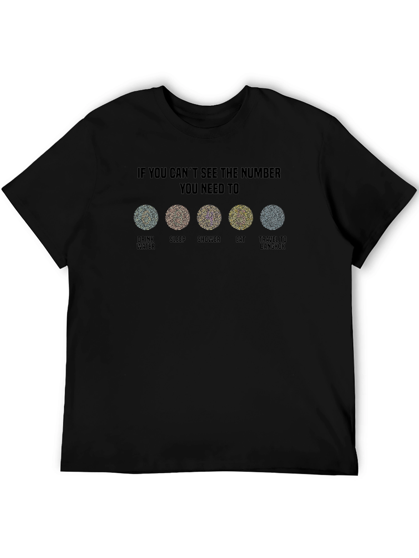 Color Blindness Test T-Shirt