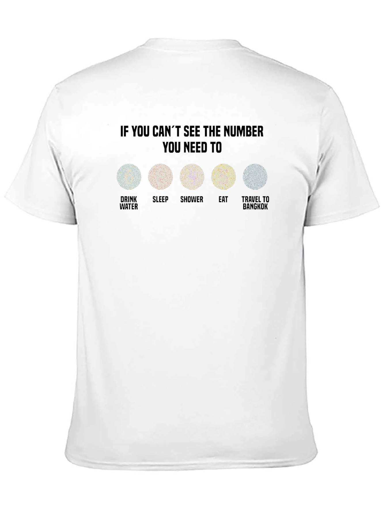 Color Blindness Test T-Shirt