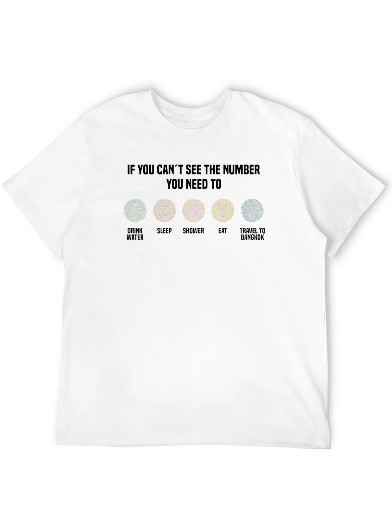 Color Blindness Test T-Shirt